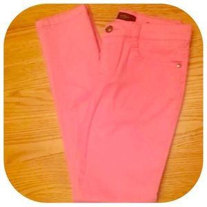 Pants Pink Girls/Ladies by Jessica Simpson sz 14 27” waist 26 1/2”  inseam